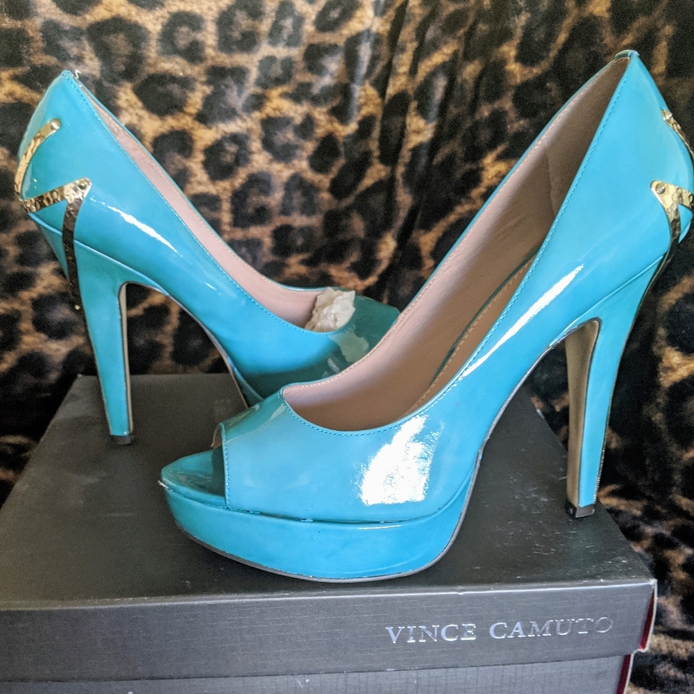Vince Camuto Open Toe Heels